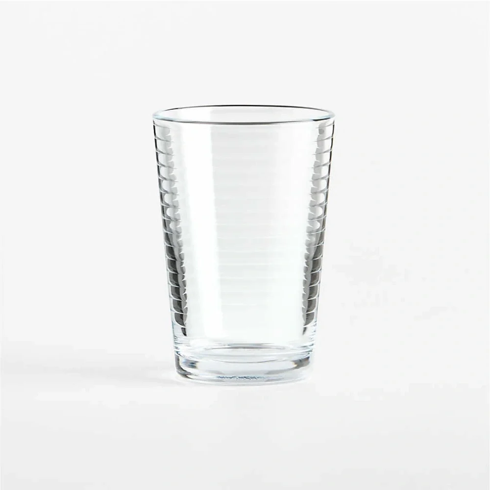 Crate & Barrel Set of 4 Juice Ring Glasses
